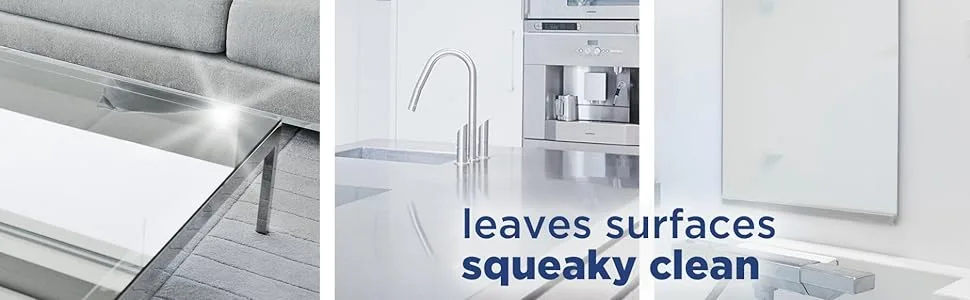 leave surfaces squeaky clean